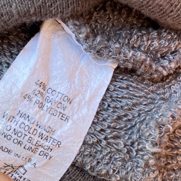 Blank Paige Womens Small Gray Anti Social Cropped Sweatshirt Sweater - Picture 6 of 9